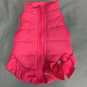 XXS Bond & Co. Hot Pink Jacket Dog Clothing